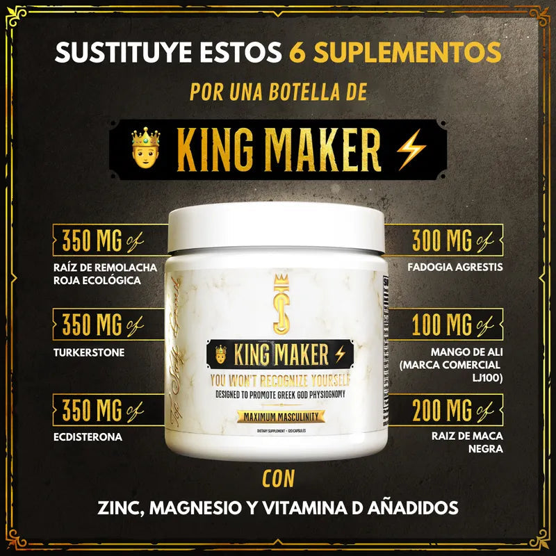 KING MAKER® - SUPLEMENTO POTENCIADOR