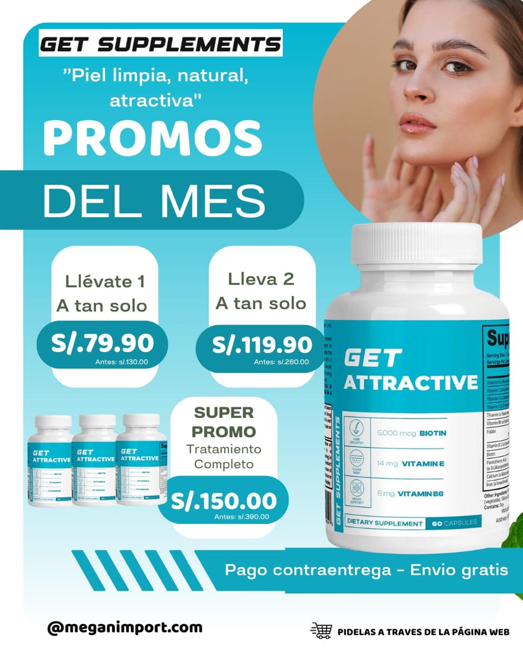 GET ATRACTIVE™ ⭐⭐⭐⭐⭐ Nutrientes esenciales que necesitas para tu salud