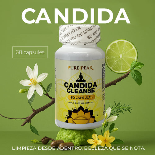 CANDIDA CLEANSE® – Controla Antojos, Desinflama Abdomen y Combate Cansancio