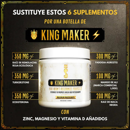 KING MAKER® - SUPLEMENTO POTENCIADOR