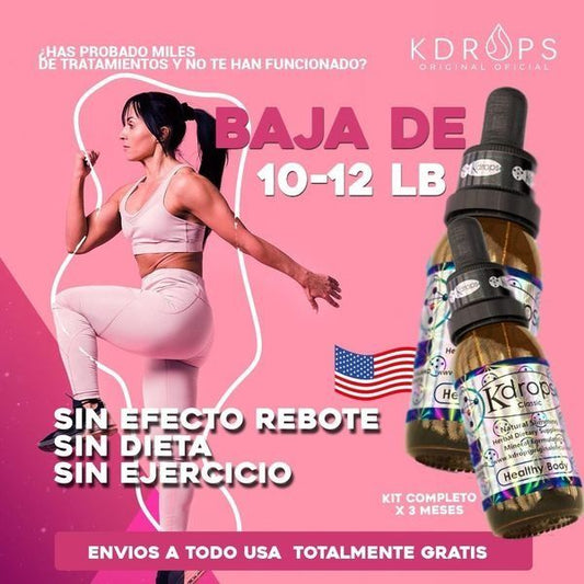 KDROPS™ ⭐⭐⭐⭐⭐REDUCE MEDIDAS EN TAN SOLO SEMANAS