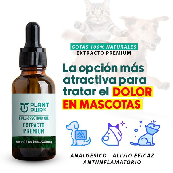 PLANT PWR PETS™ ⭐⭐⭐⭐⭐ NUEVA FORMULA PARA CALMAR DOLORES, ANSIEDAD - ESTRES Y PROLOGAR LA VIDA DE TU MASCOTA.