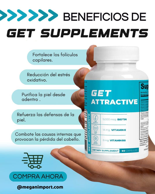 GET ATRACTIVE™ ⭐⭐⭐⭐⭐ Nutrientes esenciales que necesitas para tu salud