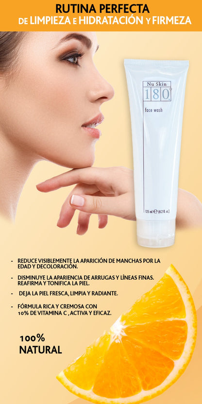 FACE WASH 180 - ELIMINA MANCHAS Y ACNE ⭐⭐⭐⭐⭐