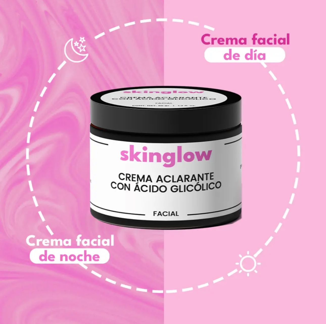 CREMA ACLARANTE SKINGLOW™⭐⭐⭐⭐⭐ ELIMINA LAS ZONAS MAS OSCURAS DE TU PIEL