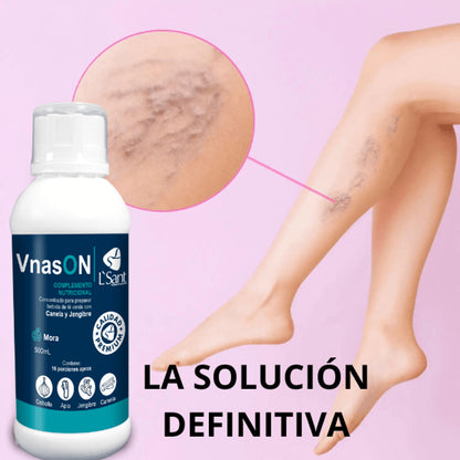 VNAS-ON™ ⭐⭐⭐⭐⭐ DILE ADIOS A LAS VARICES Y LUCE UNA PIERNAS RELUCIENTES