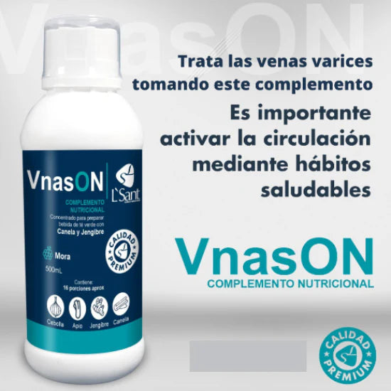 VNAS-ON™ ⭐⭐⭐⭐⭐ DILE ADIOS A LAS VARICES Y LUCE UNA PIERNAS RELUCIENTES