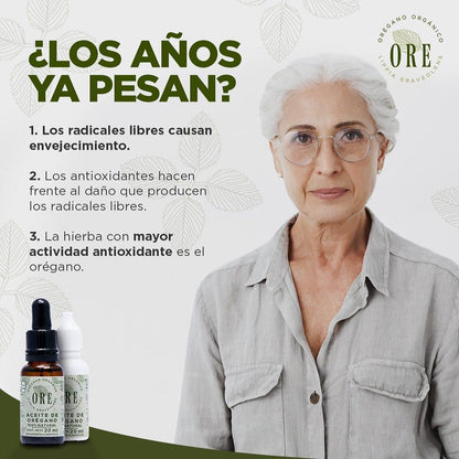 ORÉGANO ORGANICO ORE ™ ⭐⭐⭐⭐⭐ ELIMINA LA SINUSITIS, ALERGIAS Y COLICOS