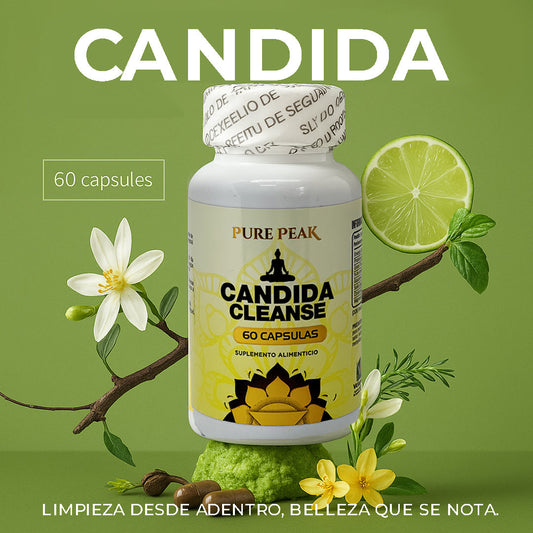 CANDIDA CLEANSE® – Controla Antojos, Desinflama Abdomen y Combate Cansancio