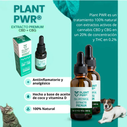 PLANT PWR PETS™ ⭐⭐⭐⭐⭐ NUEVA FORMULA PARA CALMAR DOLORES, ANSIEDAD - ESTRES Y PROLOGAR LA VIDA DE TU MASCOTA.