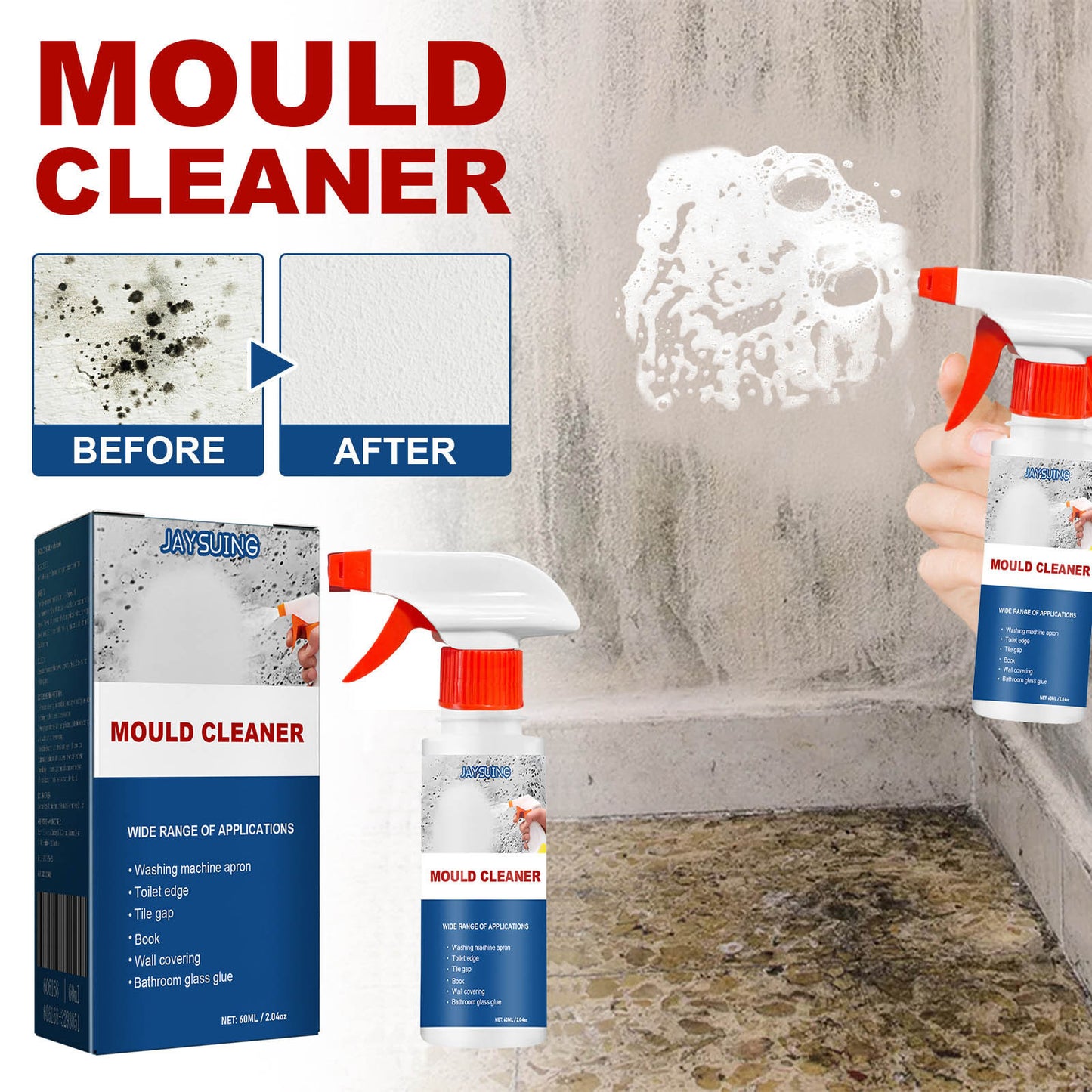 MILDEW REMOVAL SPRAY ™ ⭐⭐⭐⭐⭐ELIMINA EL MOHO DE TUS PAREDES Y SARROS